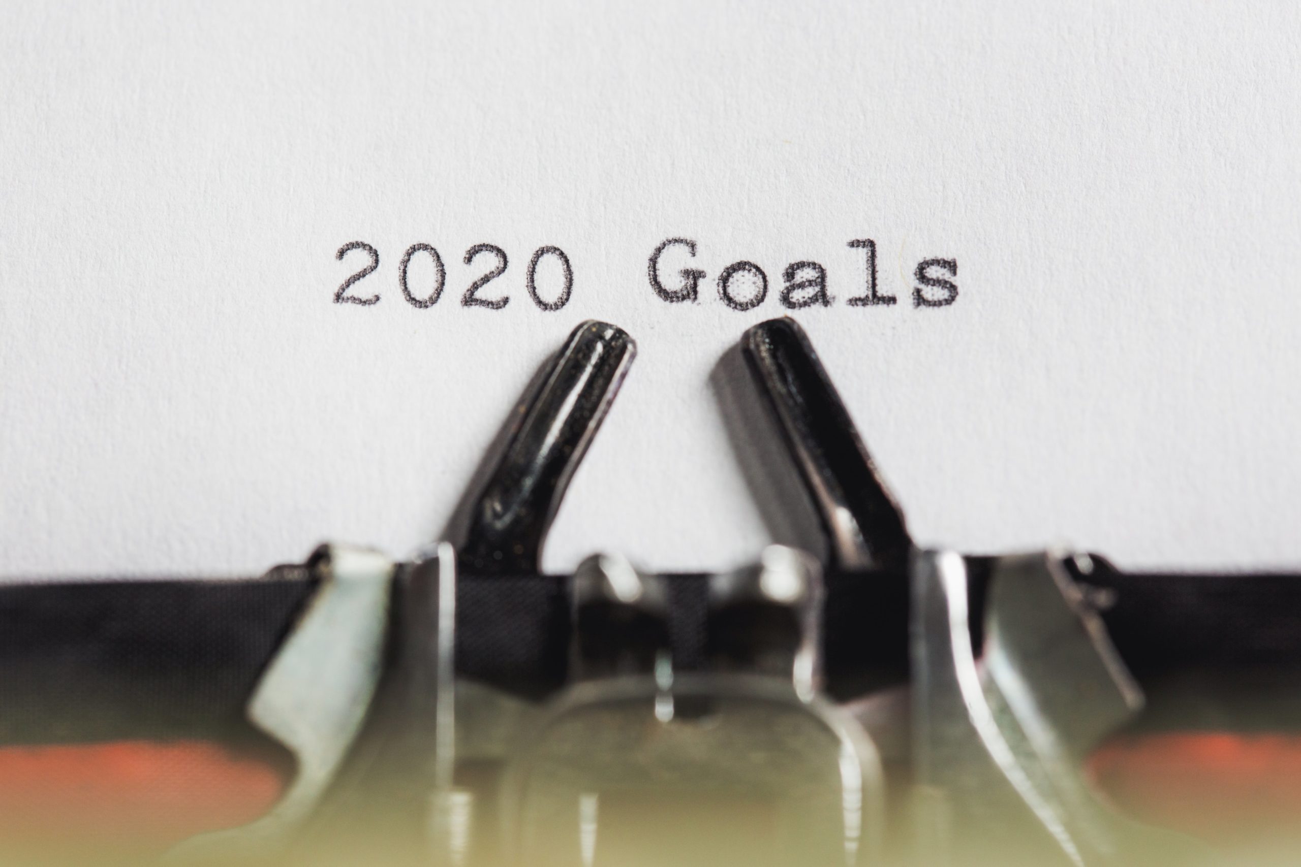 2020 goals doelstelling